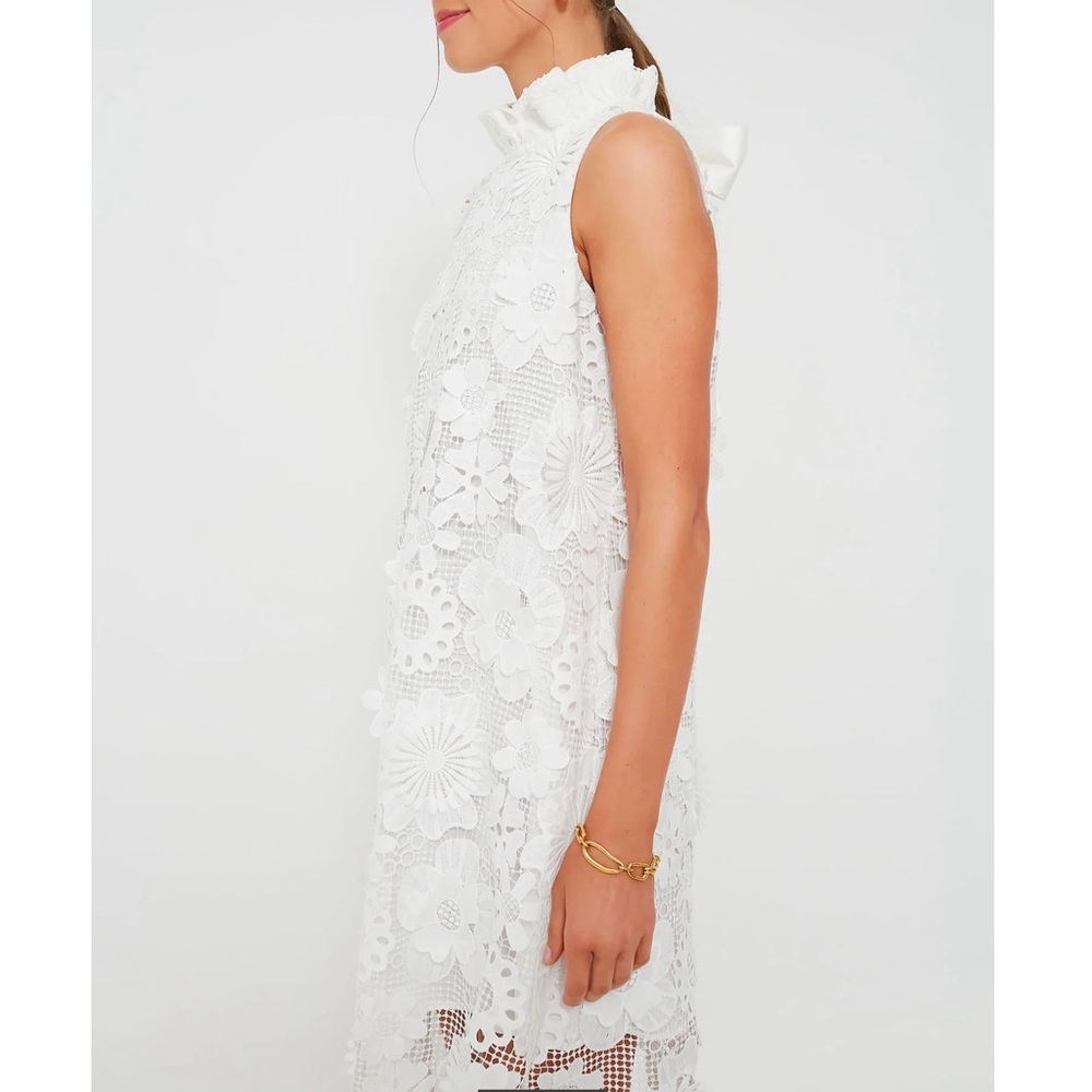 TUCKERNUCK NEW Blanc Guipure Lace Blythe Dress - Picture 4 of 12